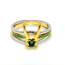 Load image into Gallery viewer, 925 Sterling Silver Loki Helmet Ring Avenger Charm Superhero Jewelry Loki Ring Valentine's Day Gift Unisex - yonistores