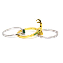 Load image into Gallery viewer, 925 Sterling Silver Loki Helmet Ring Avenger Charm Superhero Jewelry Loki Ring Valentine's Day Gift Unisex - yonistores